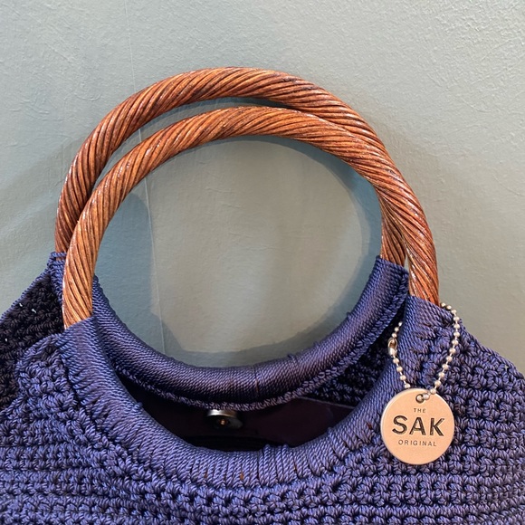 The Sak navy blue with wood handles - new without tags. - Picture 2 of 6